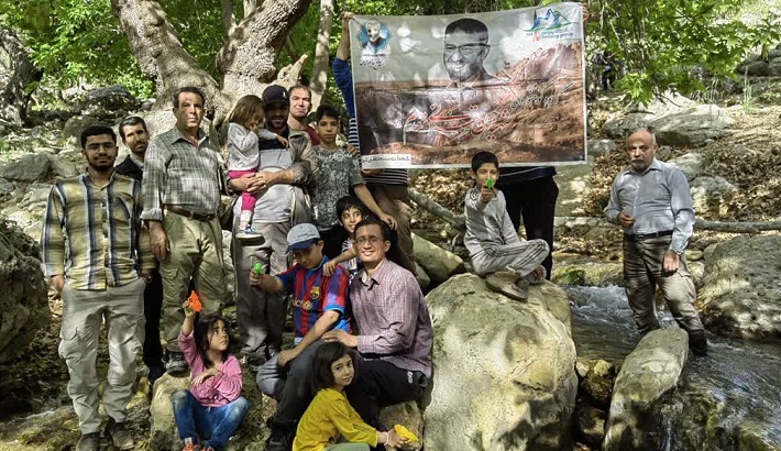 گروه خانوادگی شهید طهرانی مقدم - کوه دلو دارنگون
